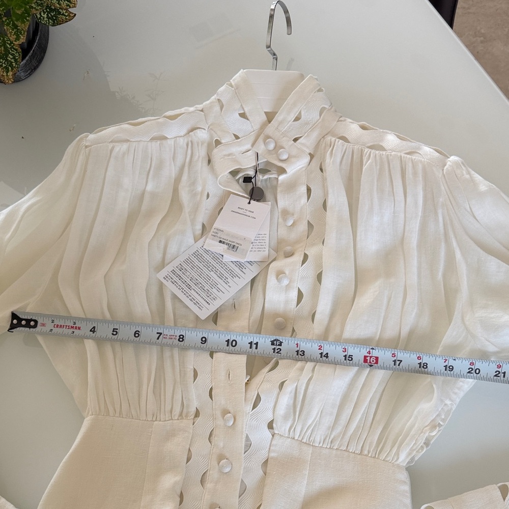 Zimmermann Ninty six wave short dress - Picture 11 of 16